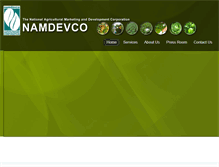 Tablet Screenshot of namdevco.com